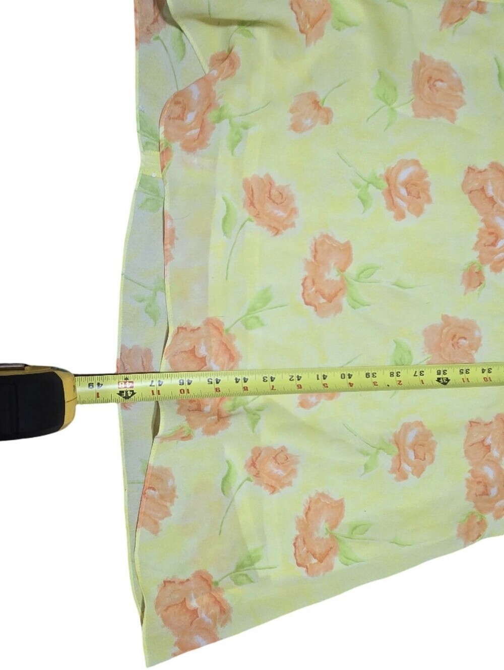 Lush Floral Yellow Midi Dress Crossback Straps Cottage Feminine Festival Light - Picture 4 of 11